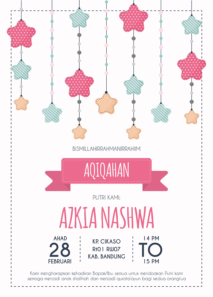 Undangan Aqiqah
